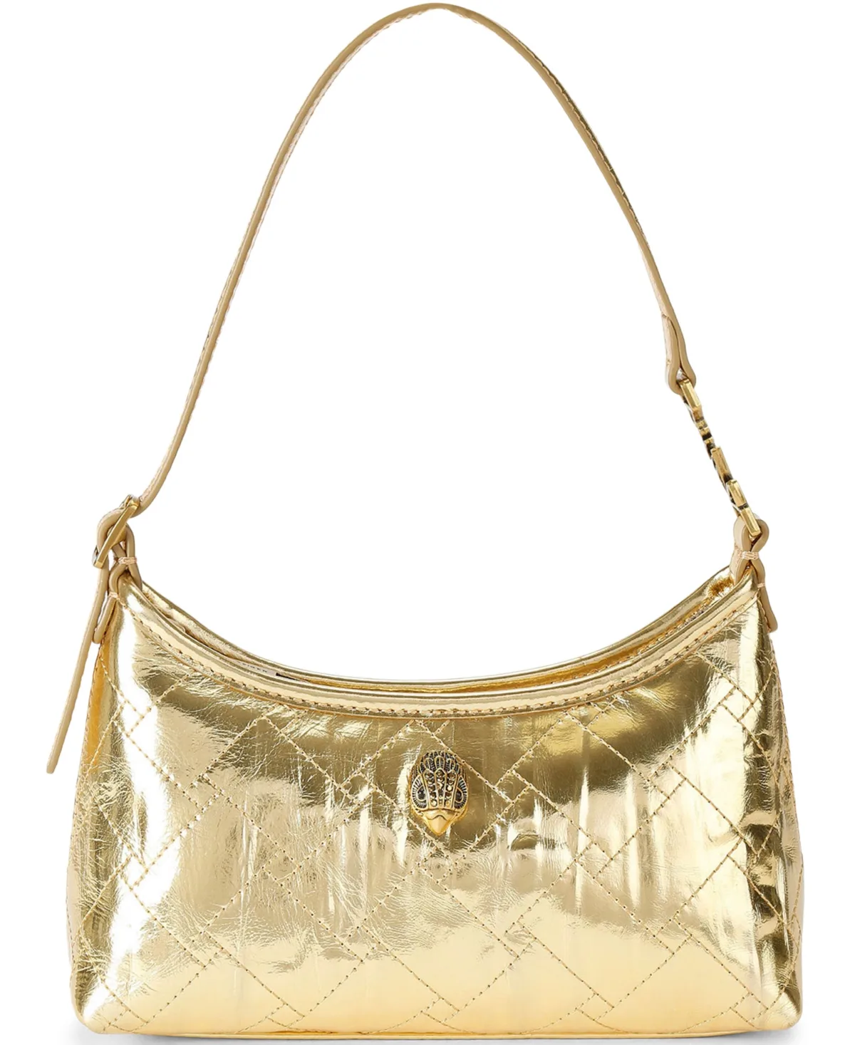 London Kurt Small Sling Crinkled Leather Shoulder Handbag by Kurt Geiger