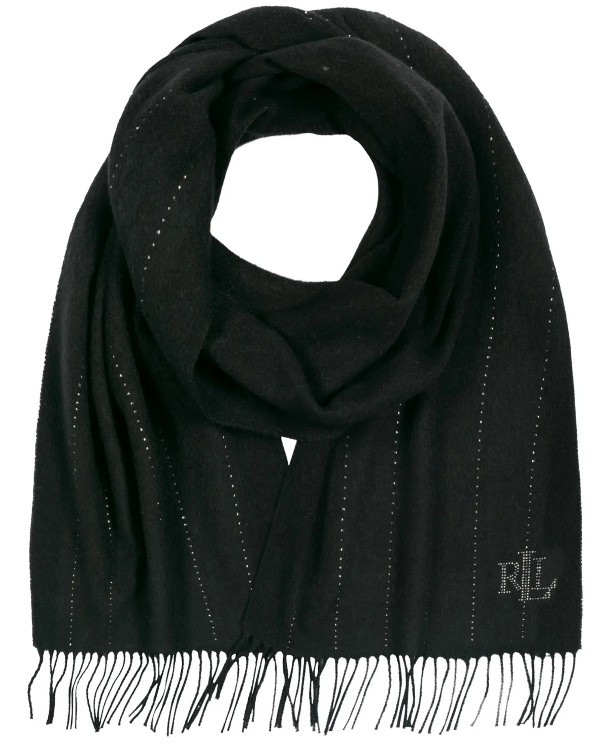 Lauren Ralph Lauren Shine Pinstripe Scarf by Ralph Lauren