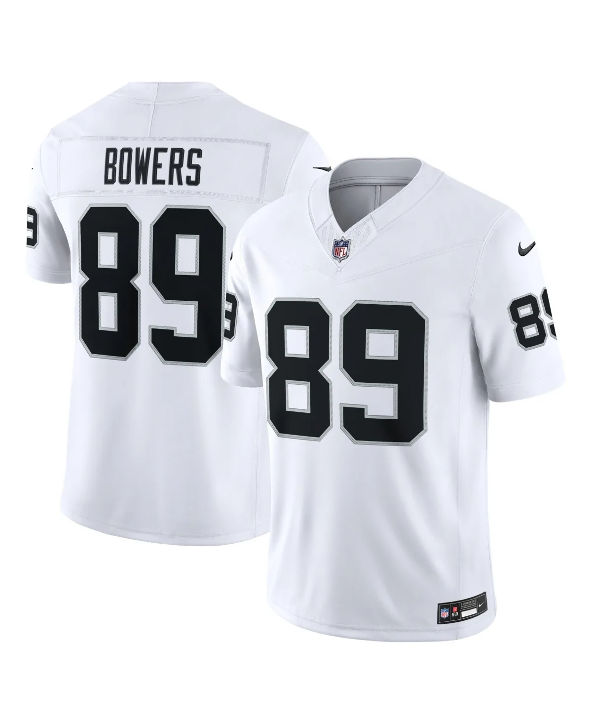 Brock Bowers Las Vegas Raiders Vapor F.U.S.E. Stitched Limited Jersey by Nike