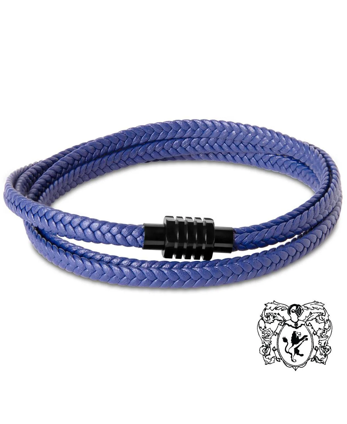 Braided Leather Wrap Bracelet by Bruno Magli