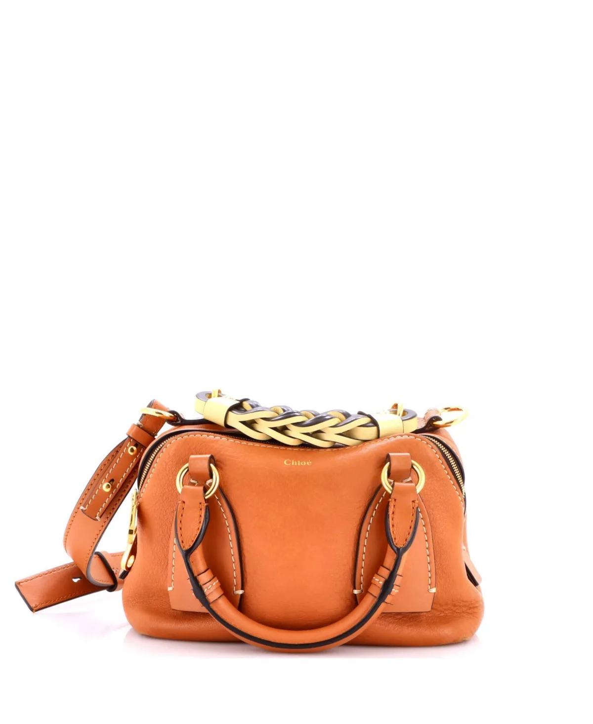 Daria Pre-Owned Leather Crossbody Shoulder Bag by Chloé