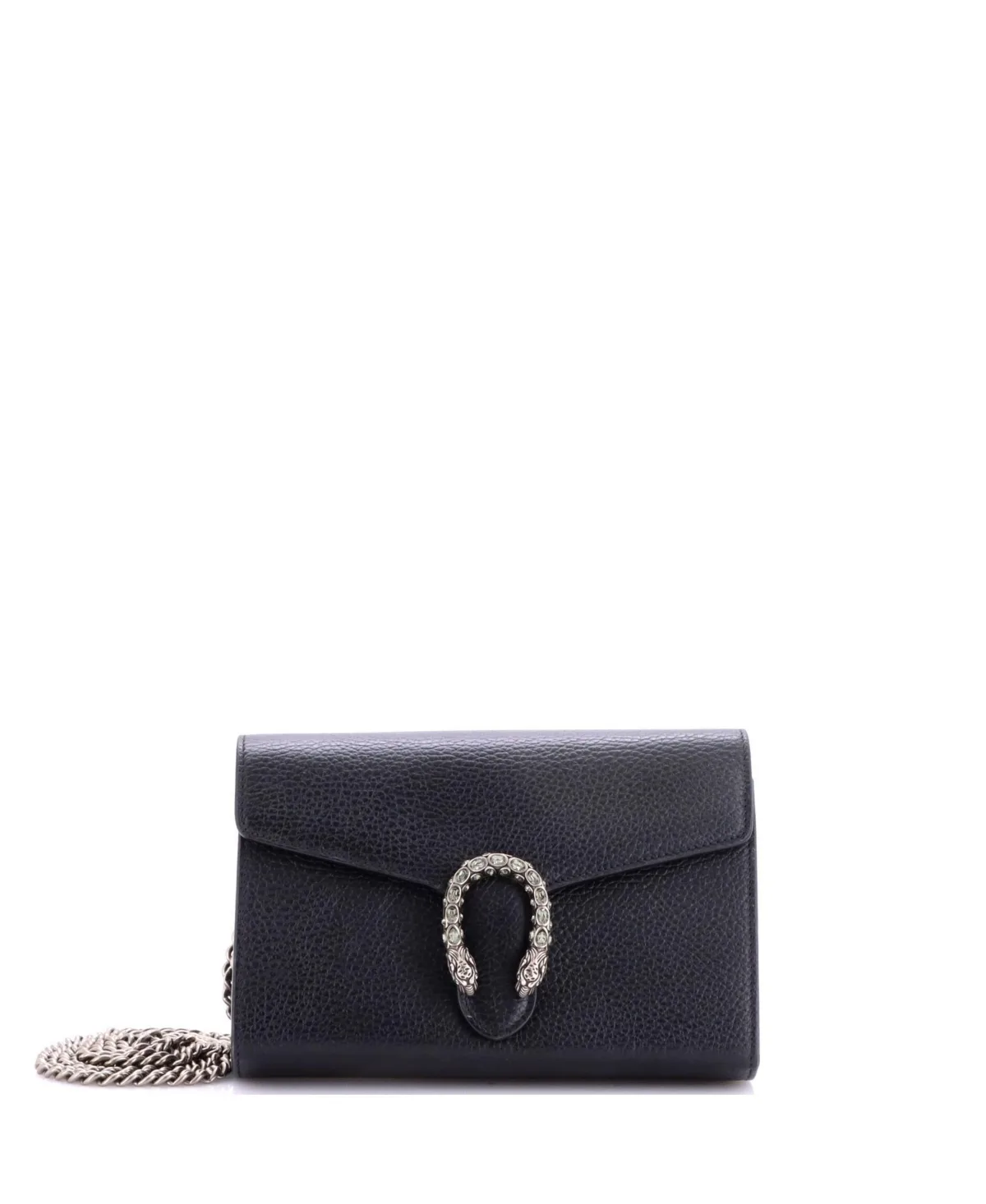 Pre-Owned Dionysus Chain Embellished Leather Crossbody Wallet