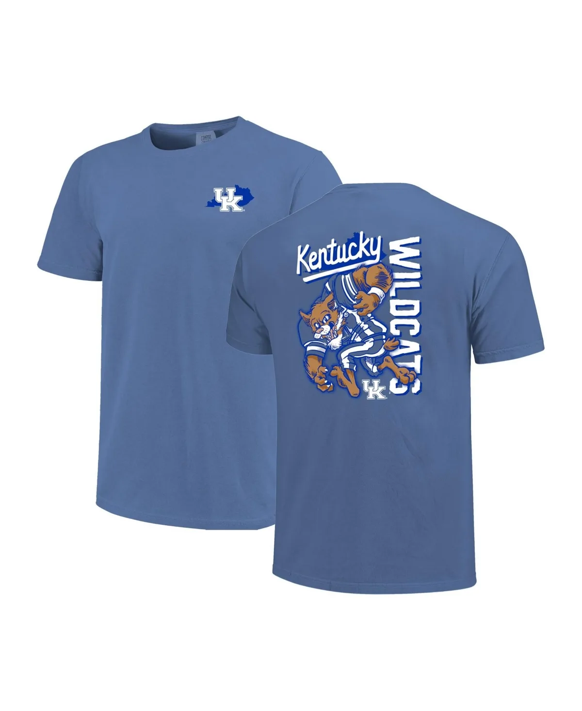 Kentucky Wildcats Sketched Mascot Comfort Colors T-Shirt by Image One