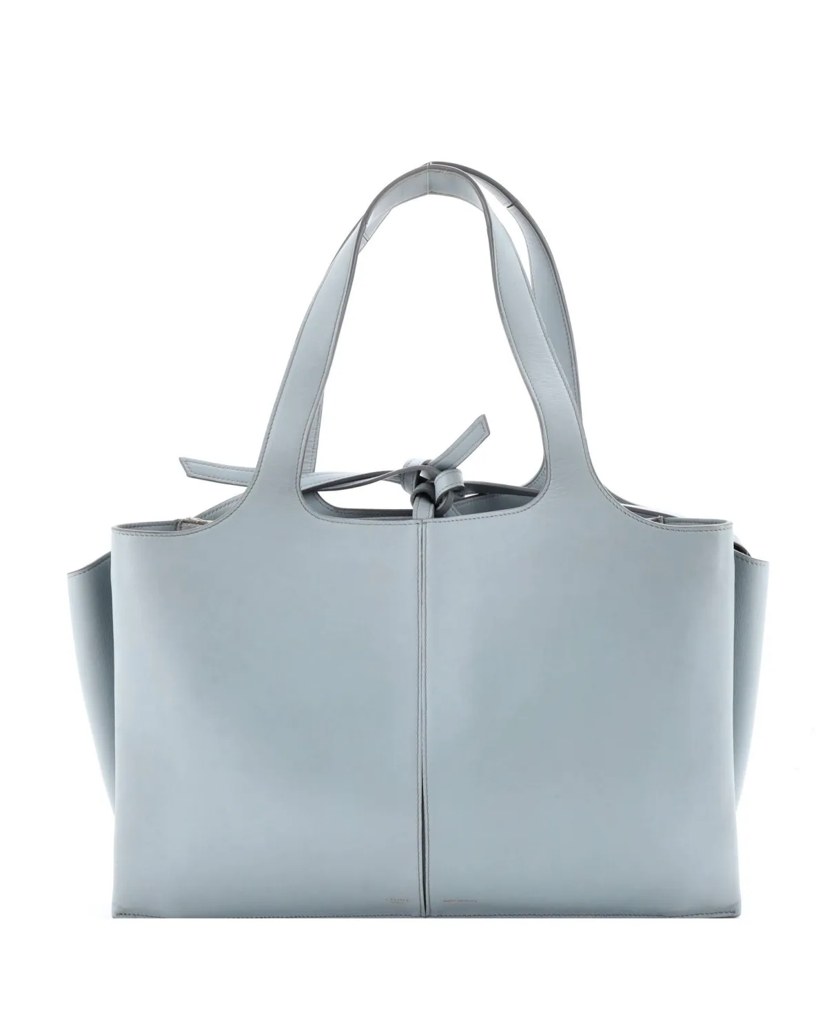 Pre-Owned Celine Medium Tri-Fold Shoulder Bag Smooth Calfskin by Celine