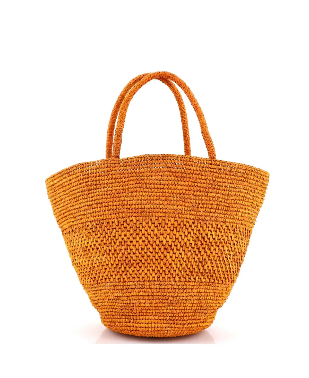 Pre-Owned the Row Small Emilie Basket Bag Raffia by Pre Owned the Row