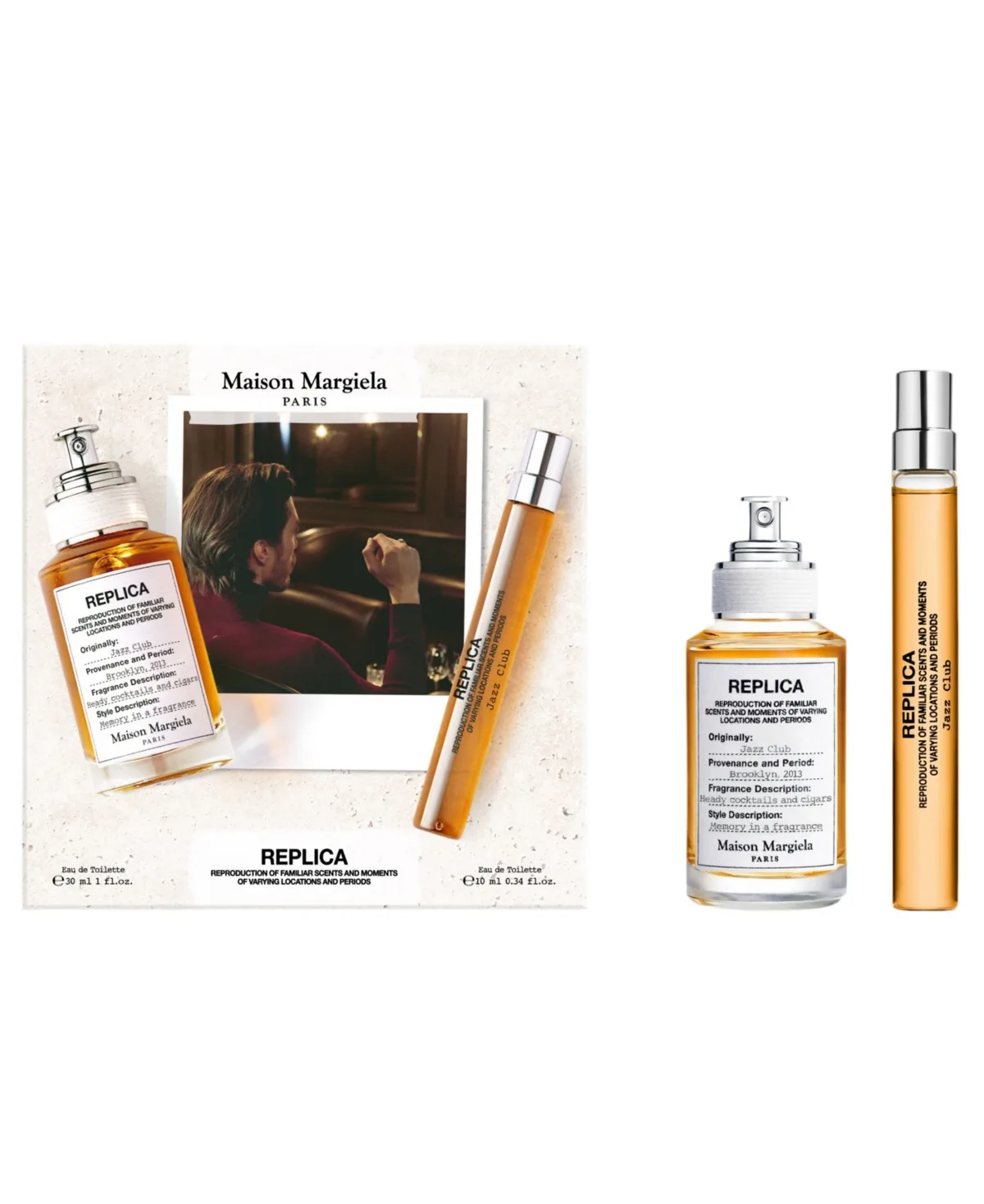 Replica Jazz Club Eau De Toilette Duo Gift Set by Maison Margiela