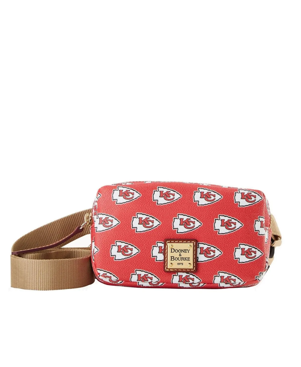 Dooney & Bourke Kansas City Chiefs Signature Adjustable Belt Bag by Dooney & Bourke