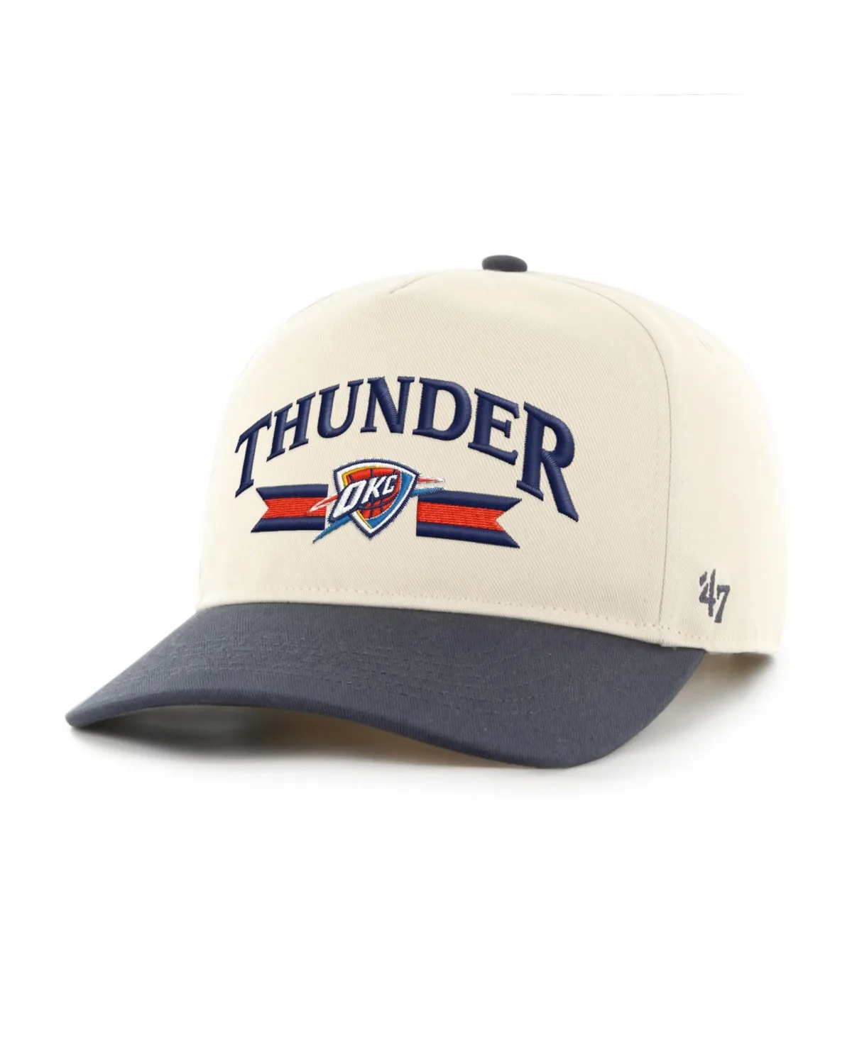 Oklahoma City Thunder Snapback Structured Baseball Cap by 47 Brand