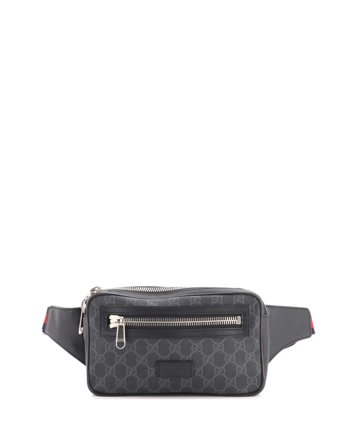 Pre-Owned Gucci Soft Zip Small Canvas Belt Bag by Gucci