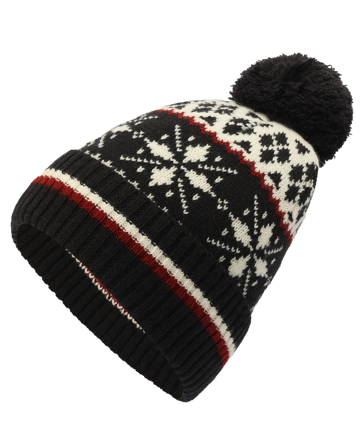 Fair Isle Pom-Pom Beanie by Tommy Hilfiger