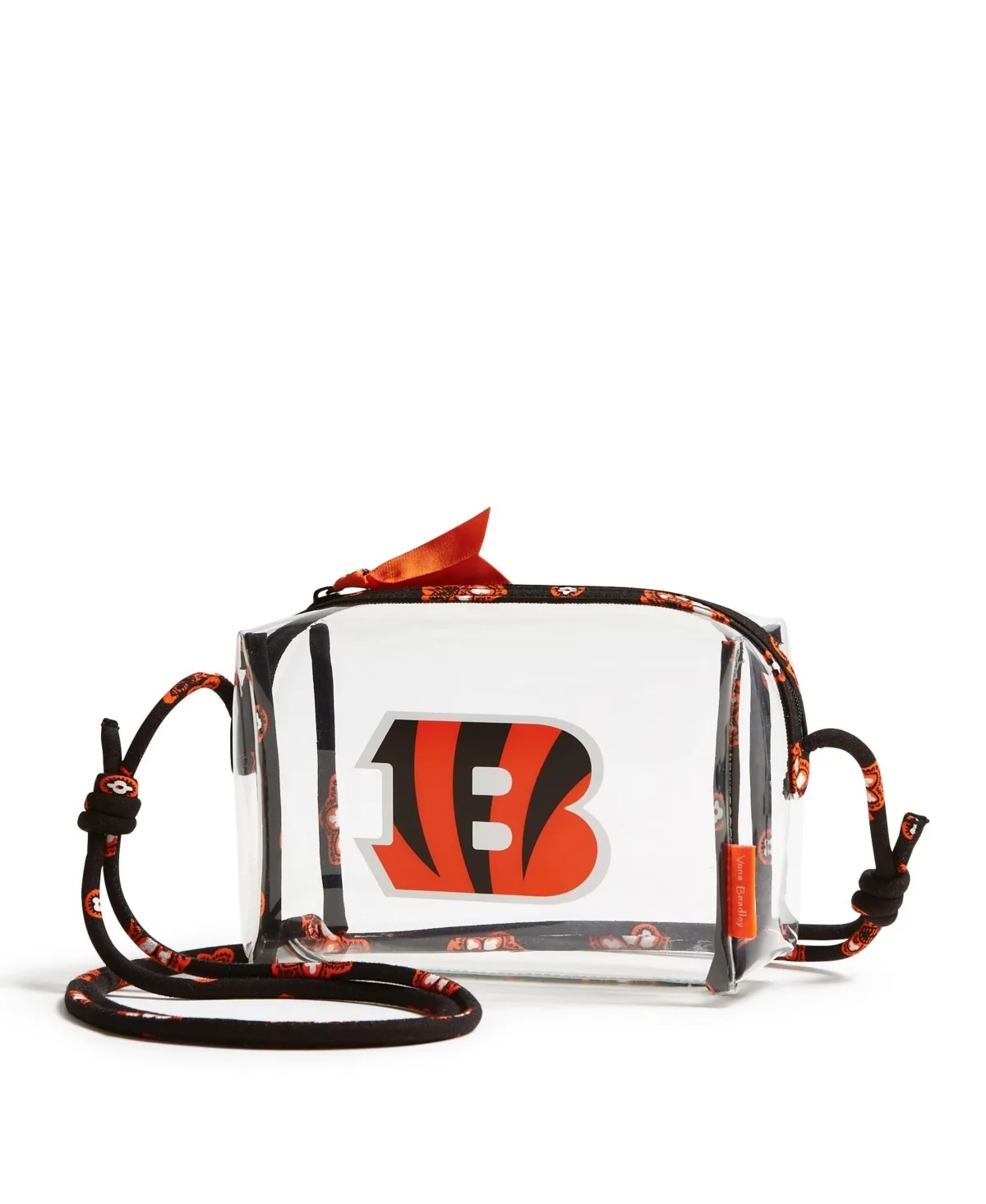 Cincinnati Bengals V Clear Crossbody Mini Handbag by Vera Bradley