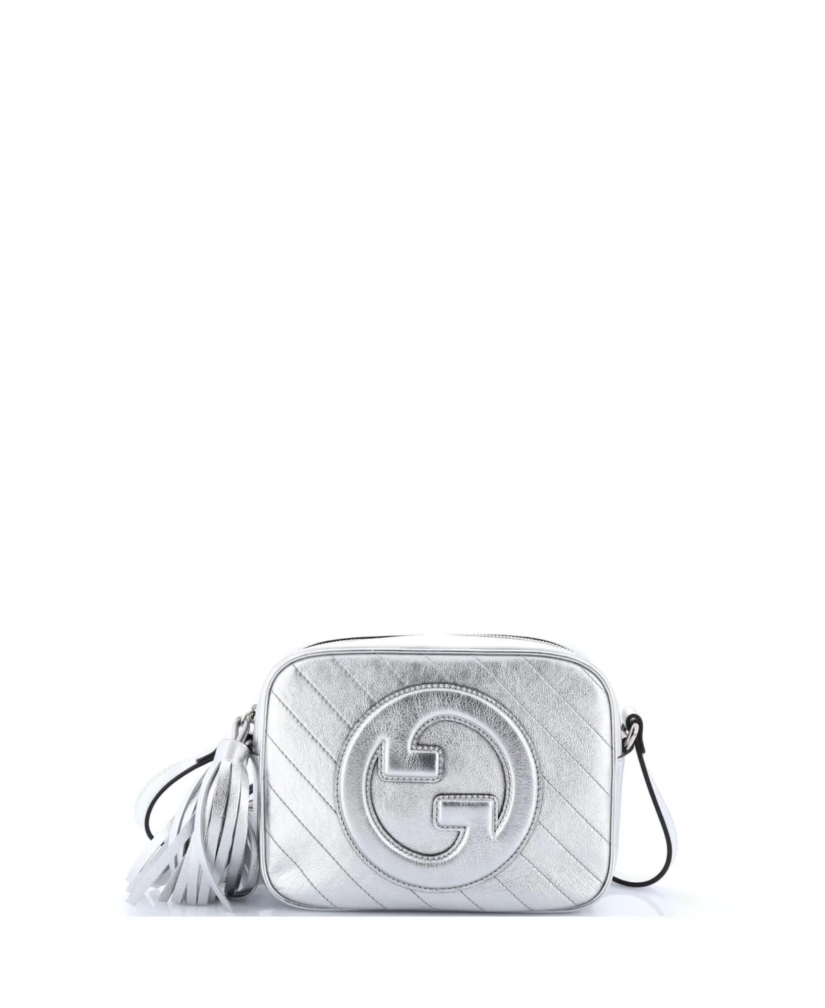 Pre-Owned Small Blondie Nm Camera Shoulder Bag Diagonal Quilted Leather by Gucci