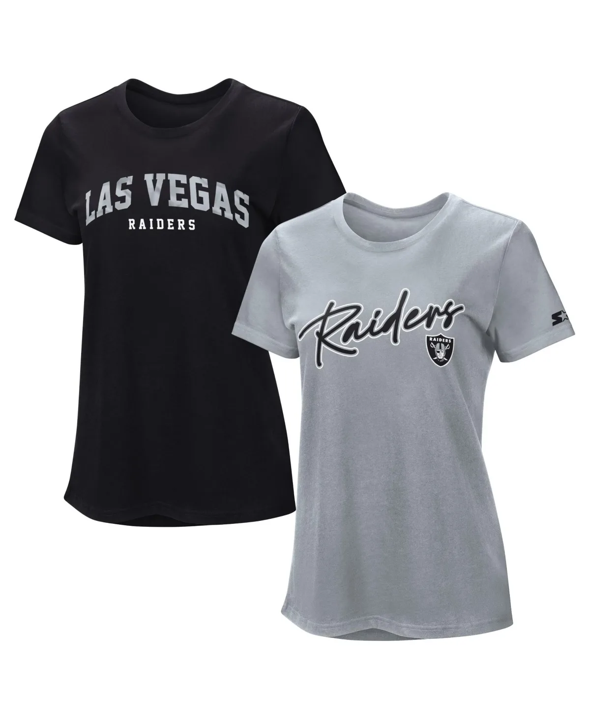 Las Vegas Raiders 2-Piece T-Shirt Set by Starter