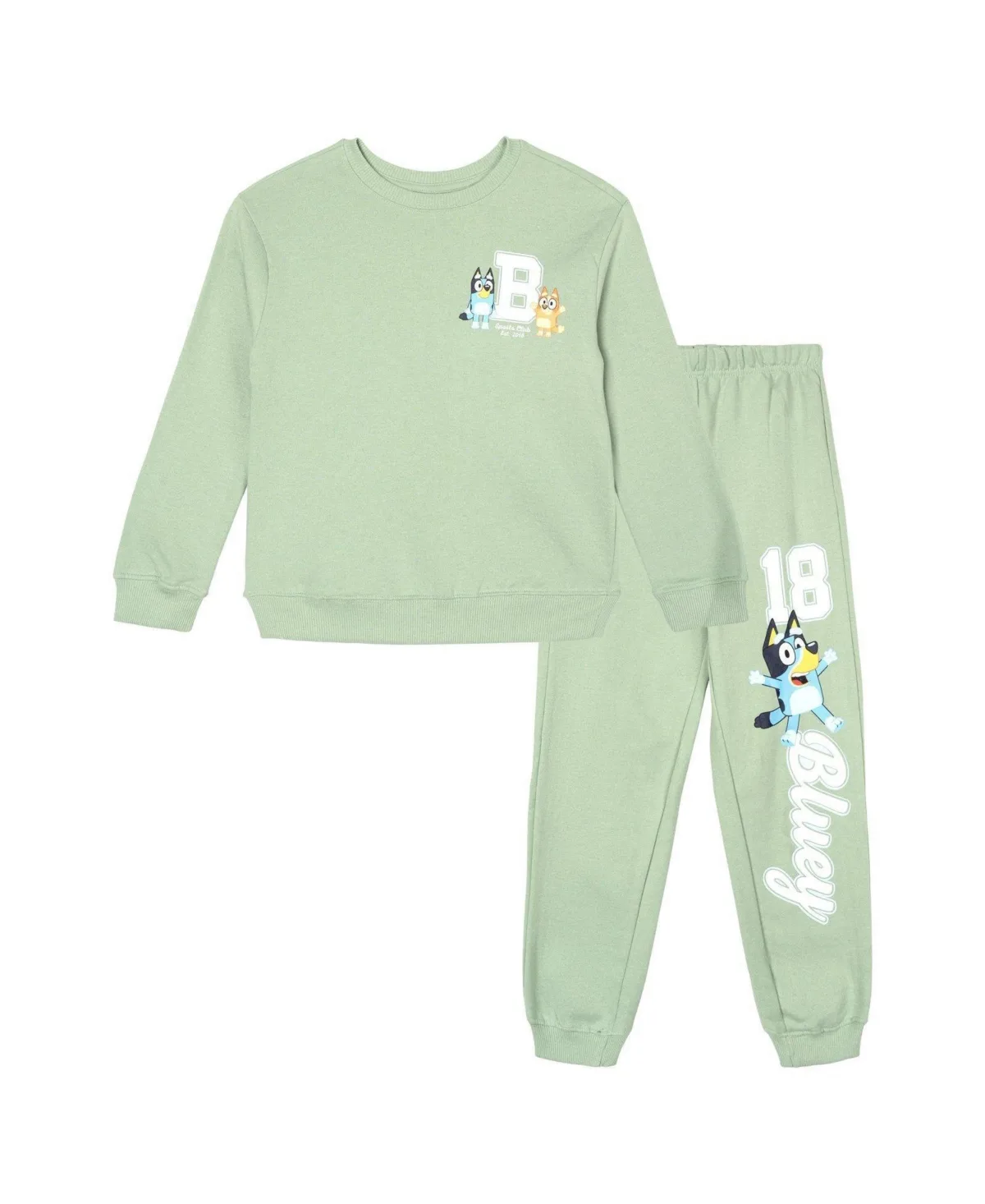 Bluey Fleece Sweatshirt and Jogger Pants Outfit Set by Bluey