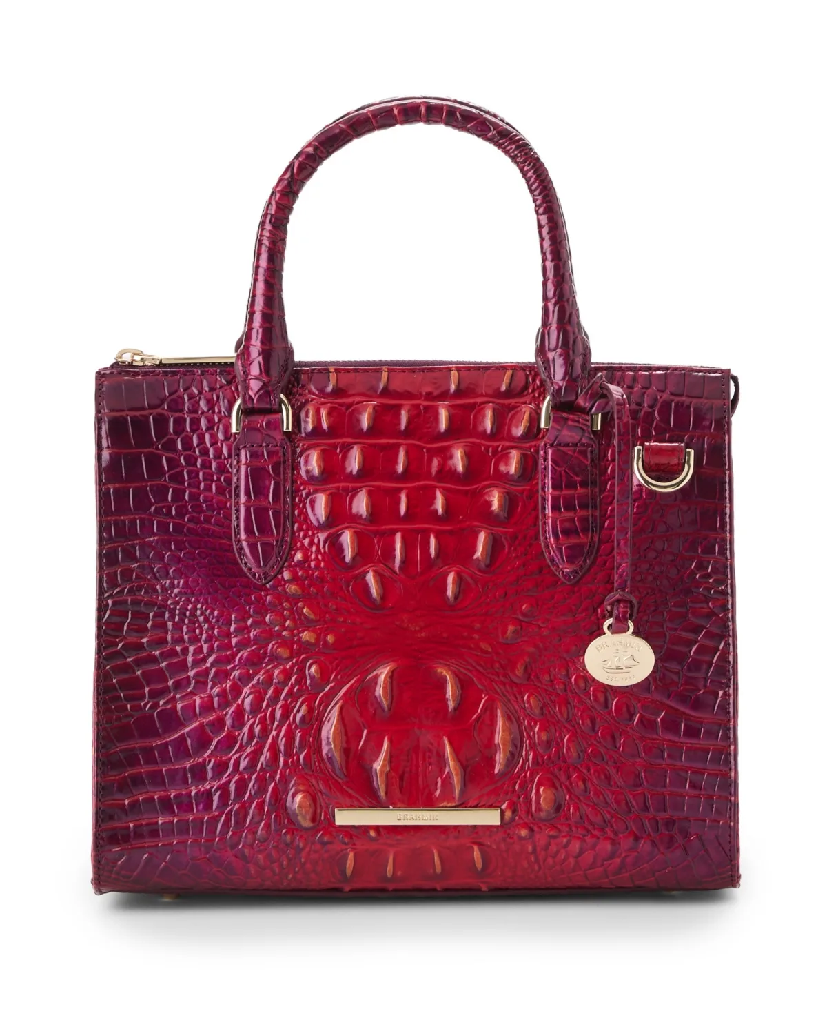 Anywhere Convertible Small Satchel Handbag by Brahmin
