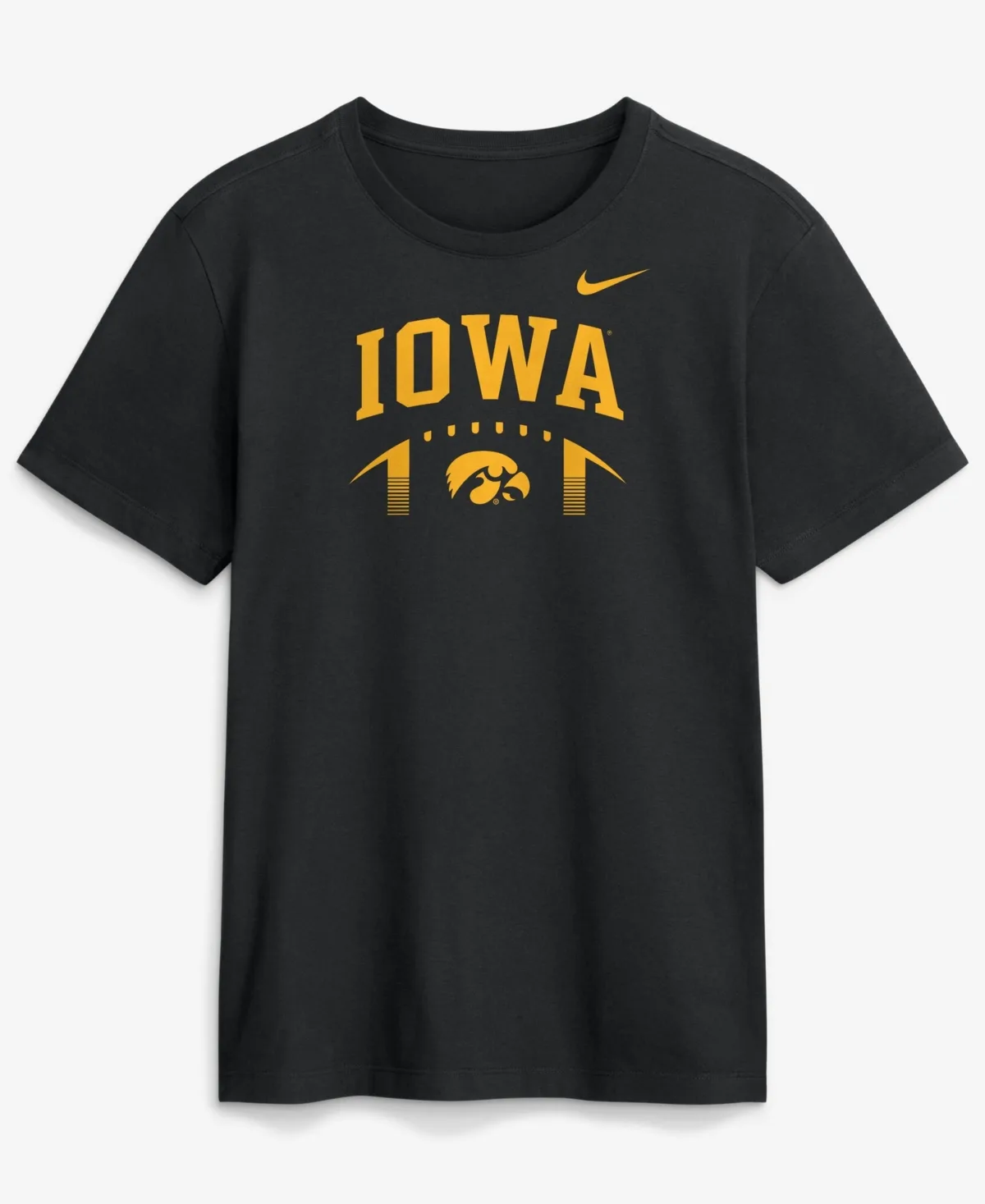 Iowa Hawkeyes Primetime Football Icon T-Shirt by Nike