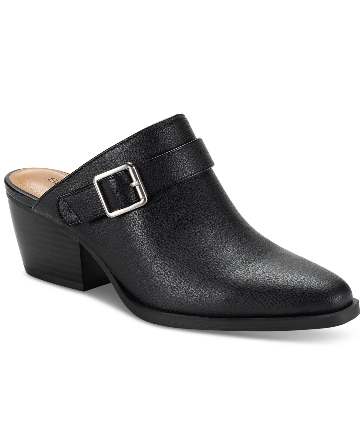 Rhiana Heel Buckle Mules by Style & Co