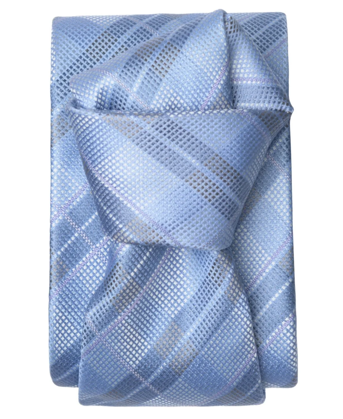 Moscato Plaid Silk Jacquard Tie