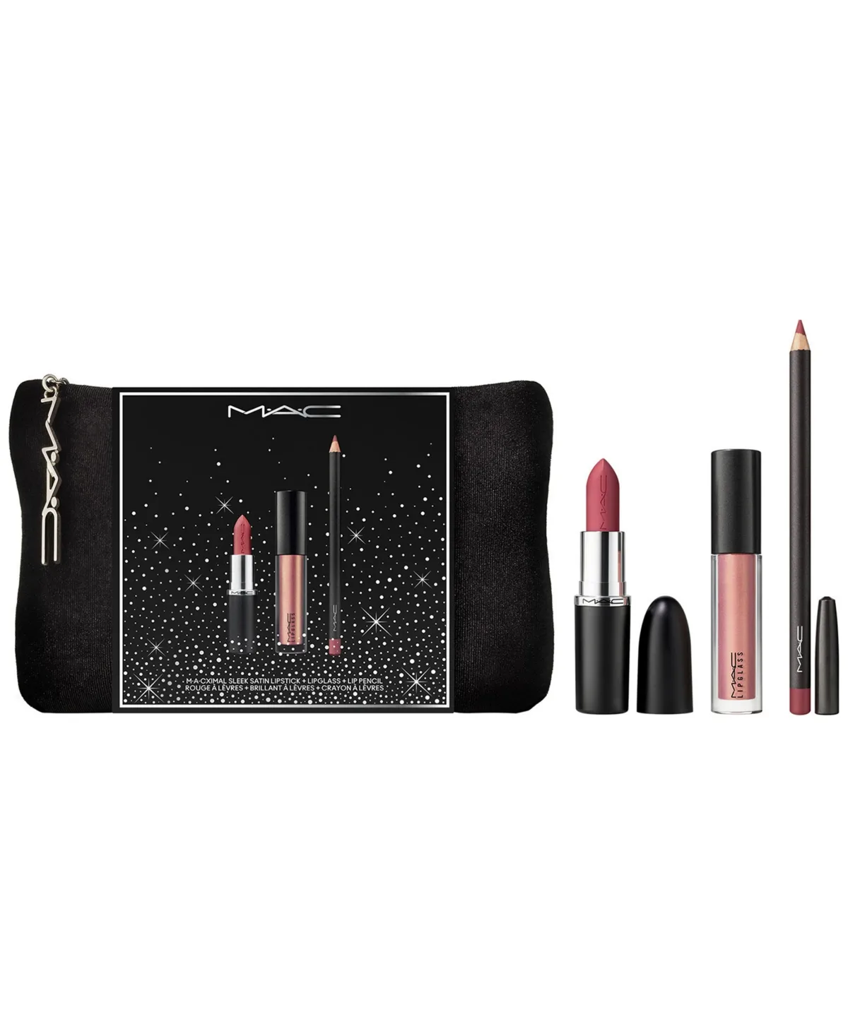 3-Piece Industry Icons Lip Combo Set by M.A.C.