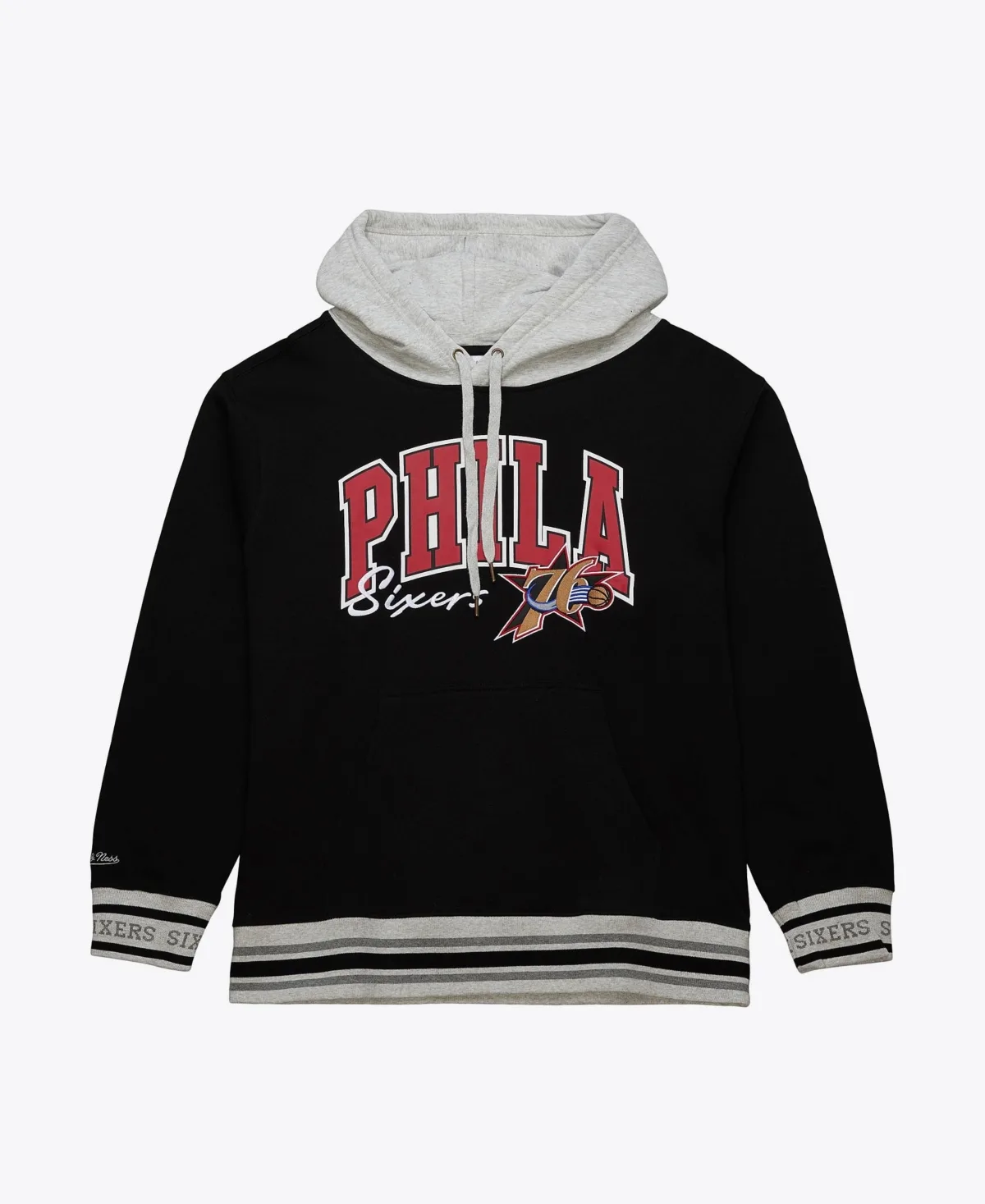 Team Origins Philadelphia 76ers Graphic Pullover Hoodie by Mitchell & Ness