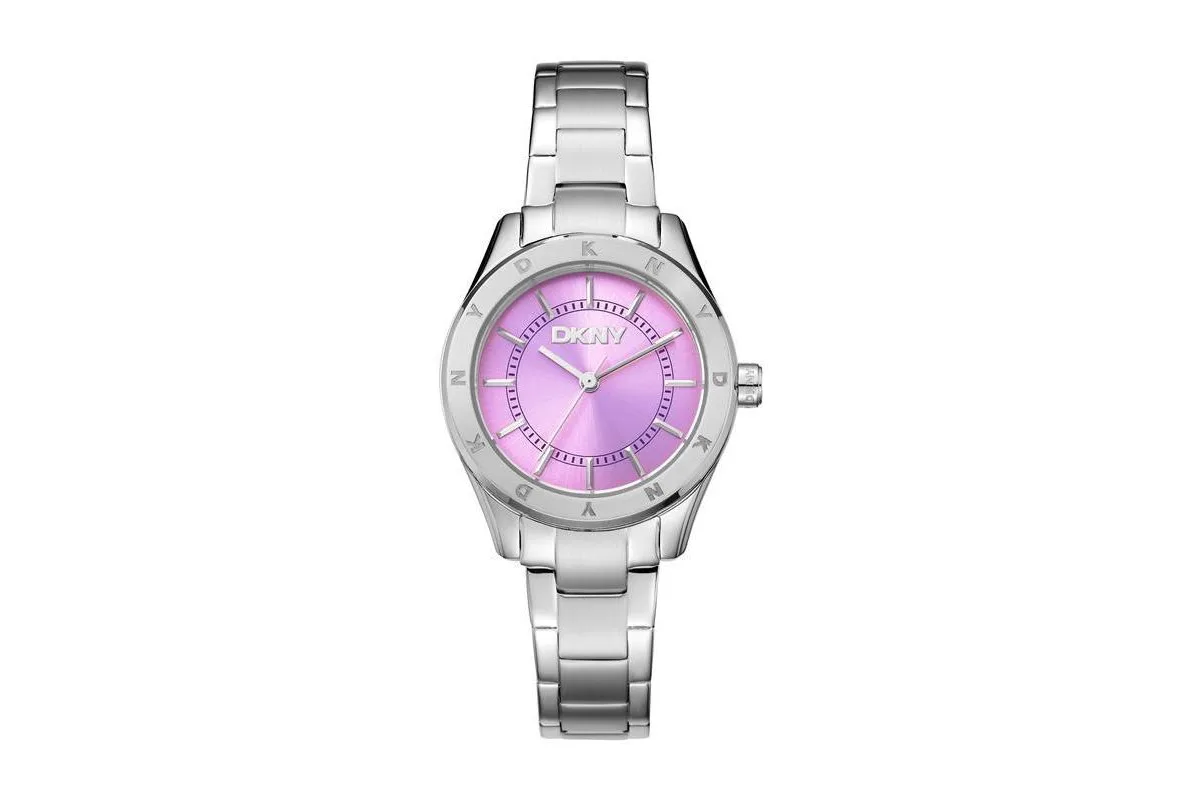 Quartz Chambers Stainless Steel Bracelet Watch, 30mm by DKNY