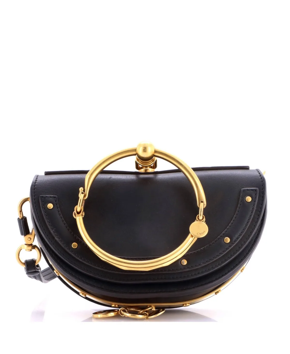 Pre-Owned Chloe Mini Nile Crossbody Bag Leather