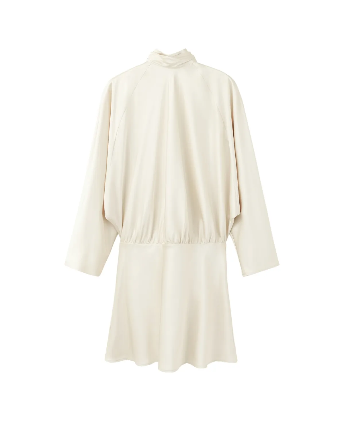 Bow Satin Dress by Mango