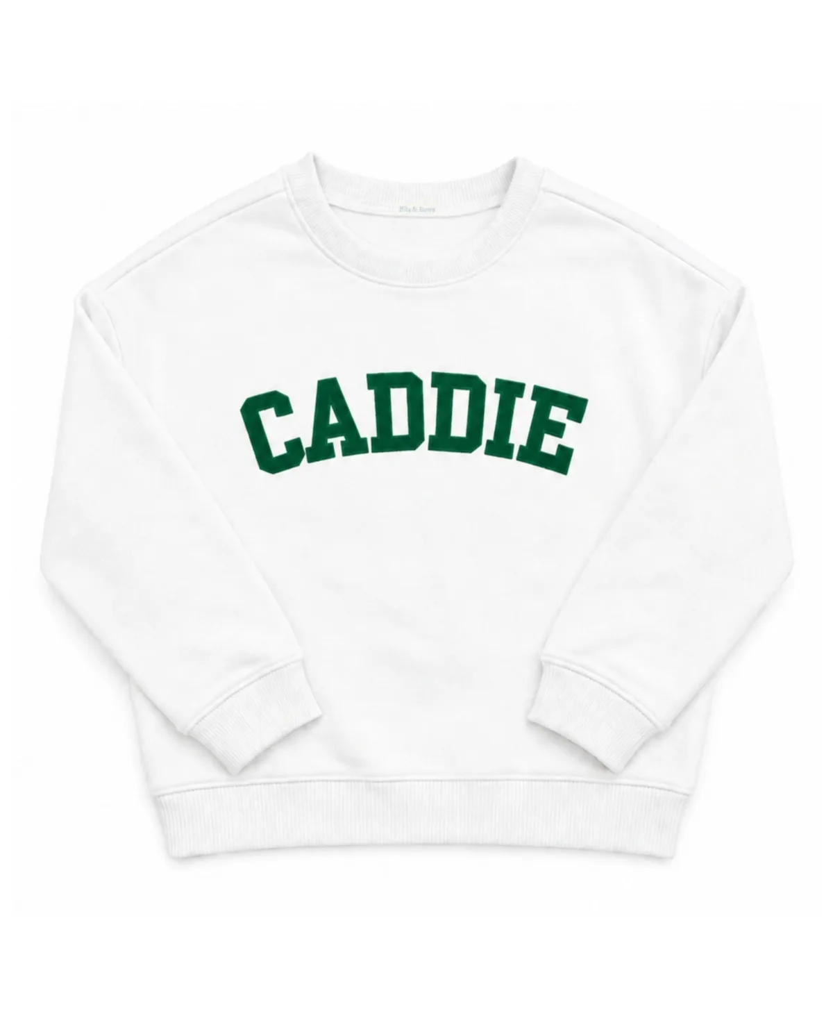 Caddie Crewneck Long-Sleeve Sweatshirt by Bits & Bows