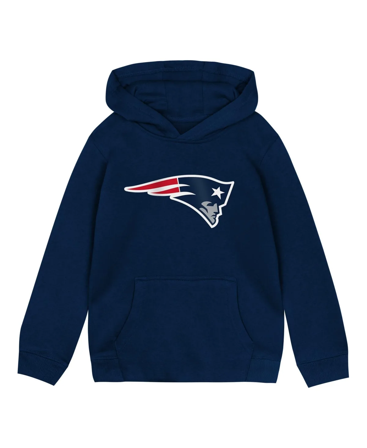 New England Patriots Fleece Long-Sleeve Hoodie by Outerstuff