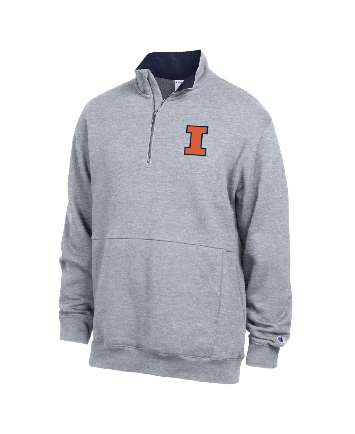 Quarter-Zip Mock-Neck Fleece Pullover
