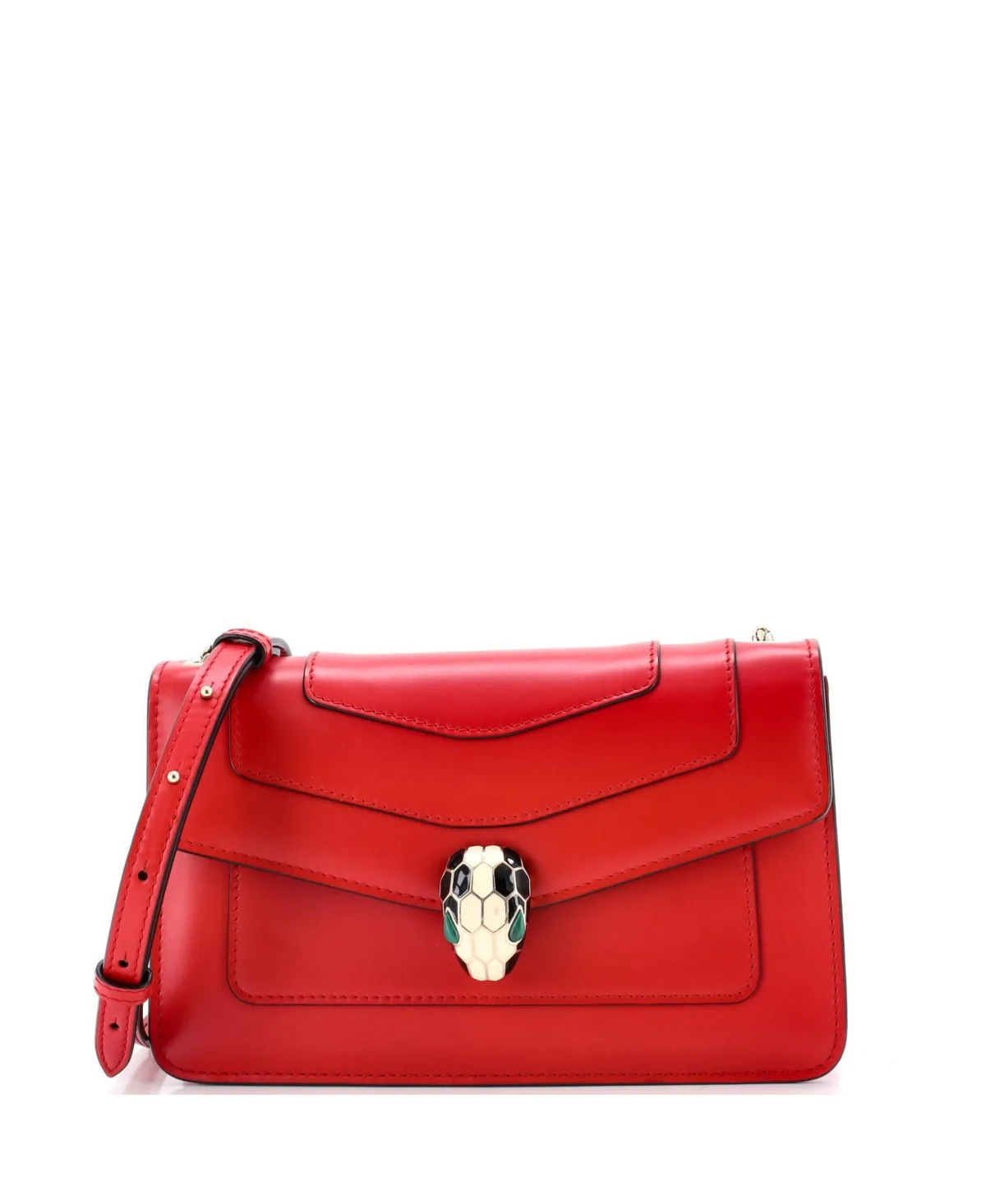 Pre-Owned Small Serpenti Crossbody Bag Leather