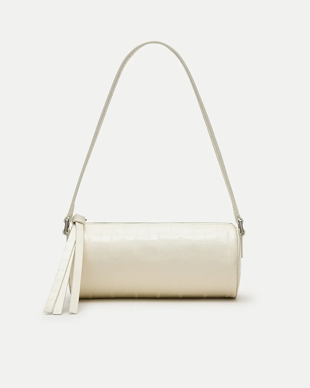 Pencil Bag in Eel-Embossed Leather by J.Crew