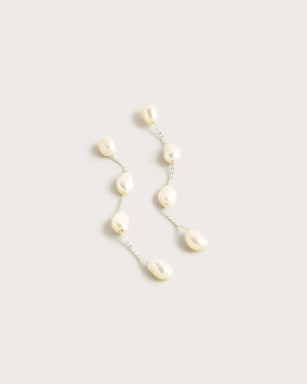 Freshwater Pearl Drop Earrings by J.Crew