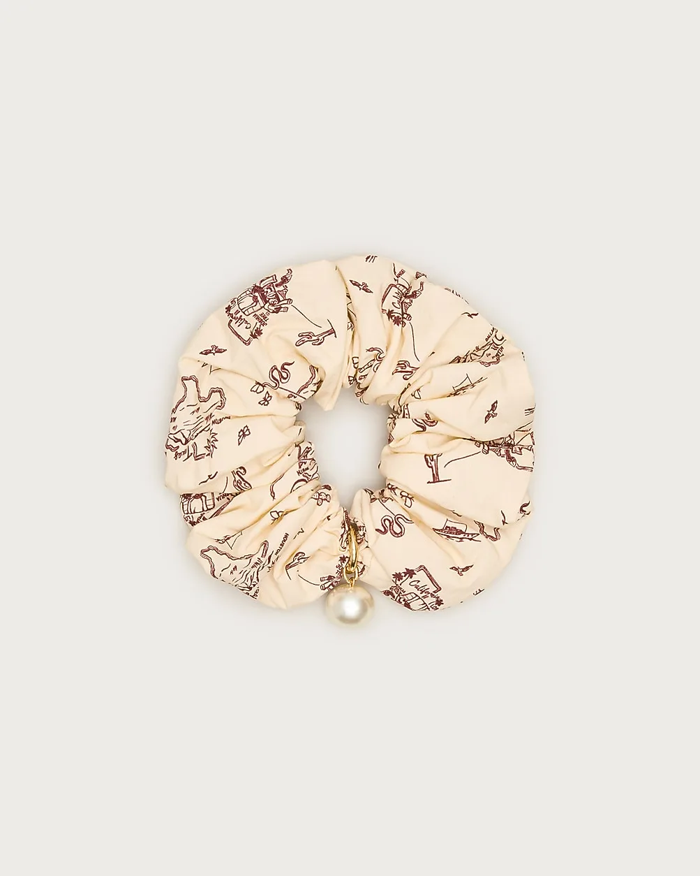 Western-Print Scrunchie by J.Crew