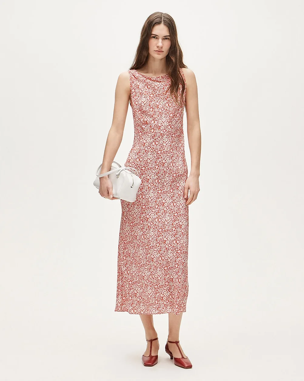 Bias-Cut Slip Dress in Liberty® Lizzy Floral Fabric by J.Crew