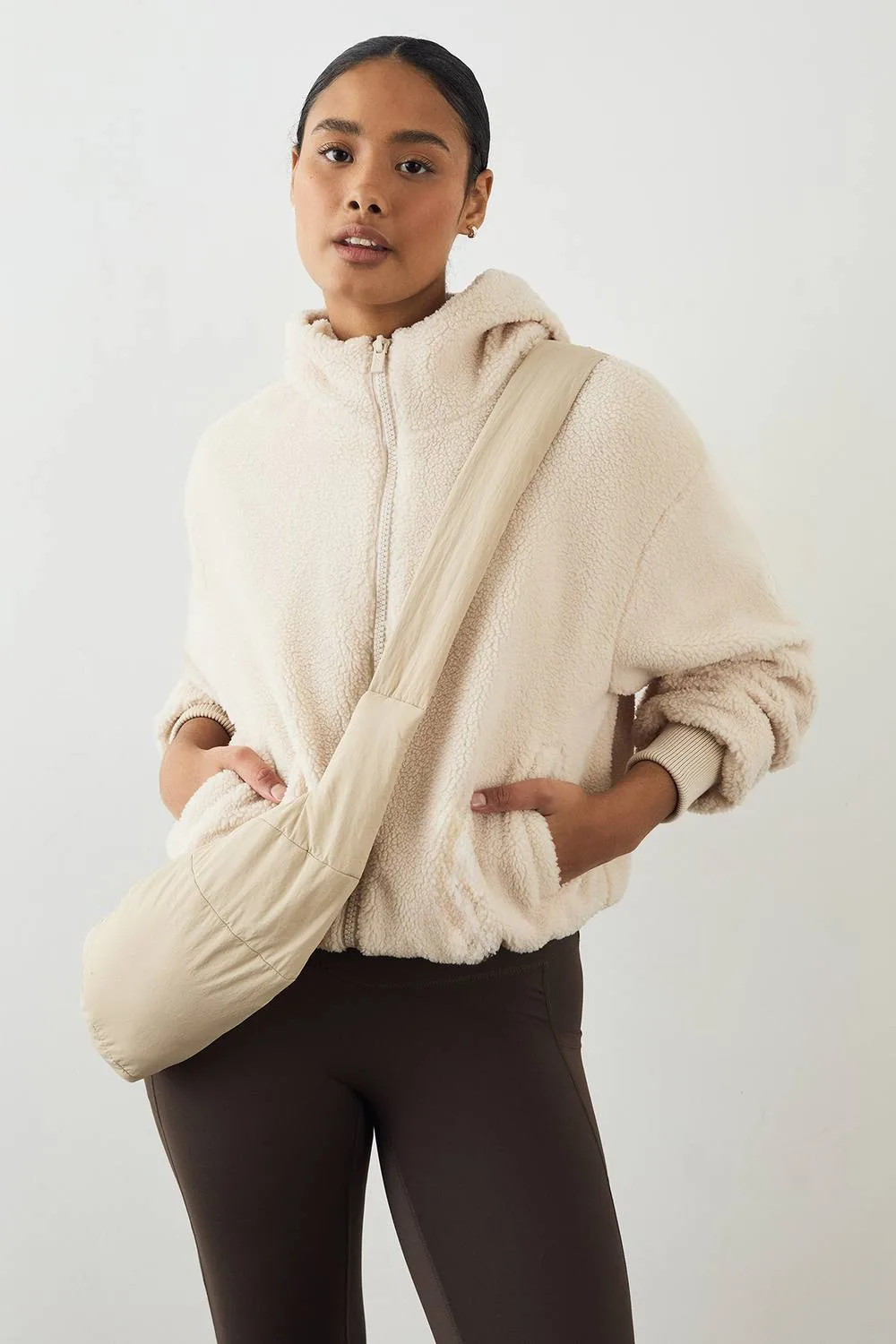 DSGN Studio Borg Zip Through Jacket by DSGN Studio