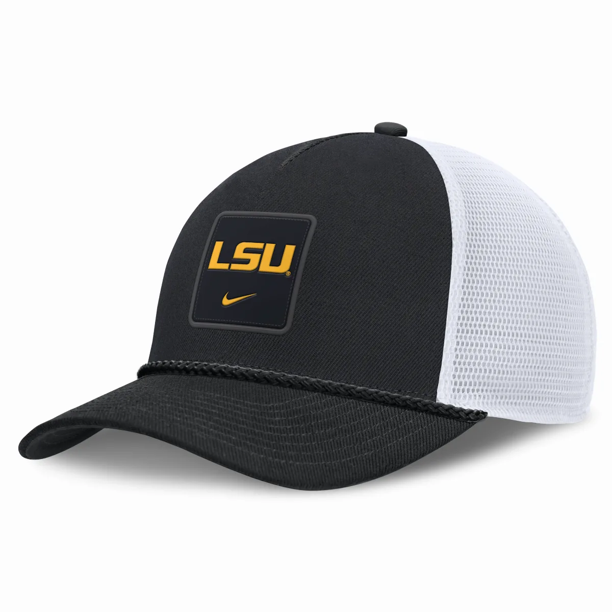 LSU Sideline Gameday Rope College Trucker Adjustable Hat by Nike