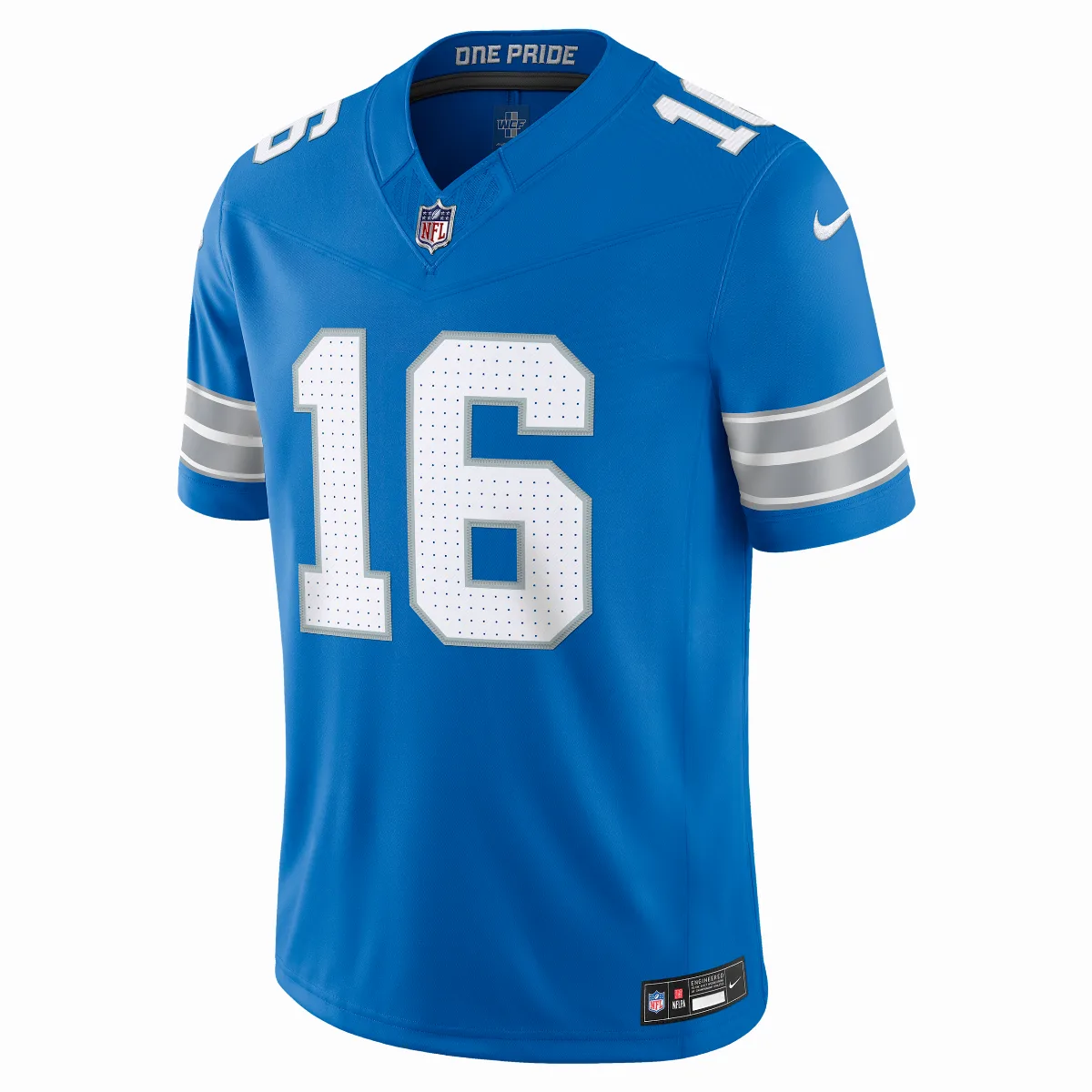 Jared Goff Detroit Lions Dri-FIT NFL Stitched Limited Jersey by Nike
