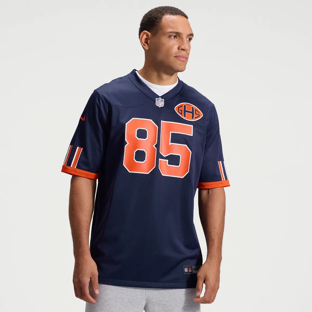 Cole Kmet Chicago Bears Rivalries Collection NFL Game Jersey by Nike