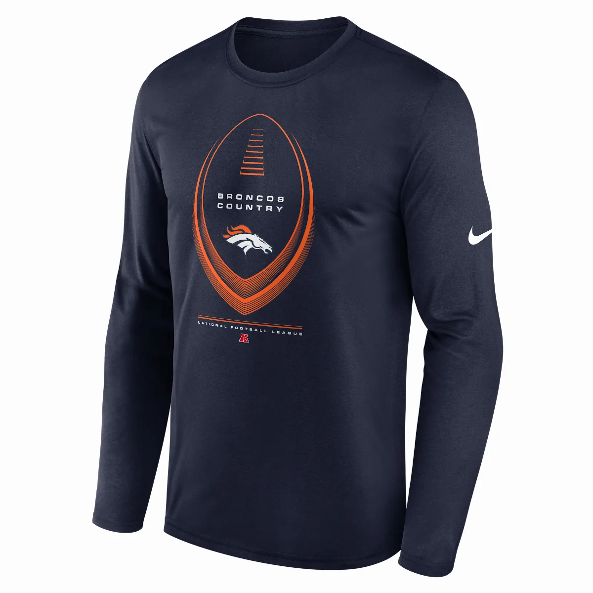 Denver Broncos Legend Icon Dri-FIT NFL Long-Sleeve T-Shirt by Nike