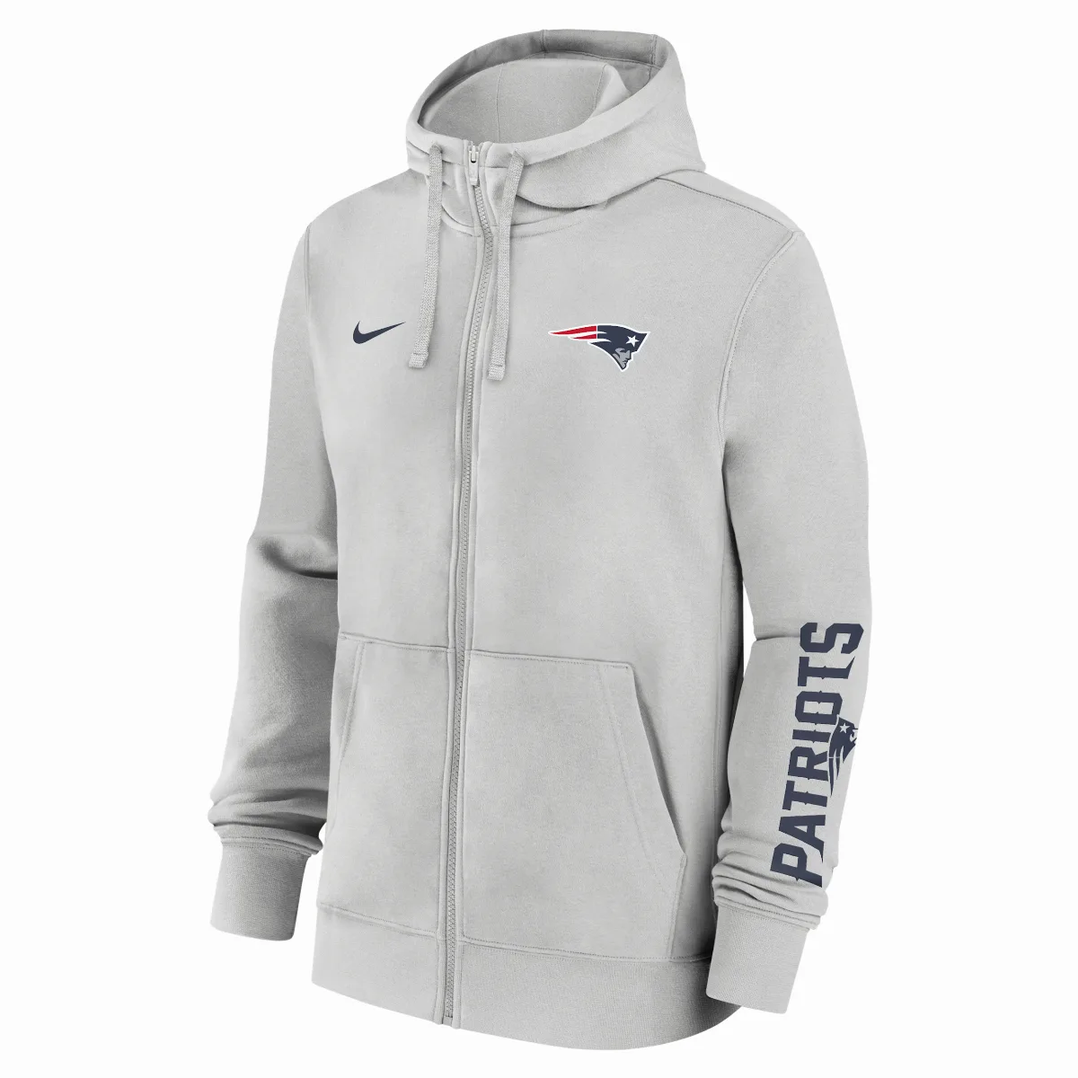 New England Patriots Club NFL Full-Zip Hoodie by Nike