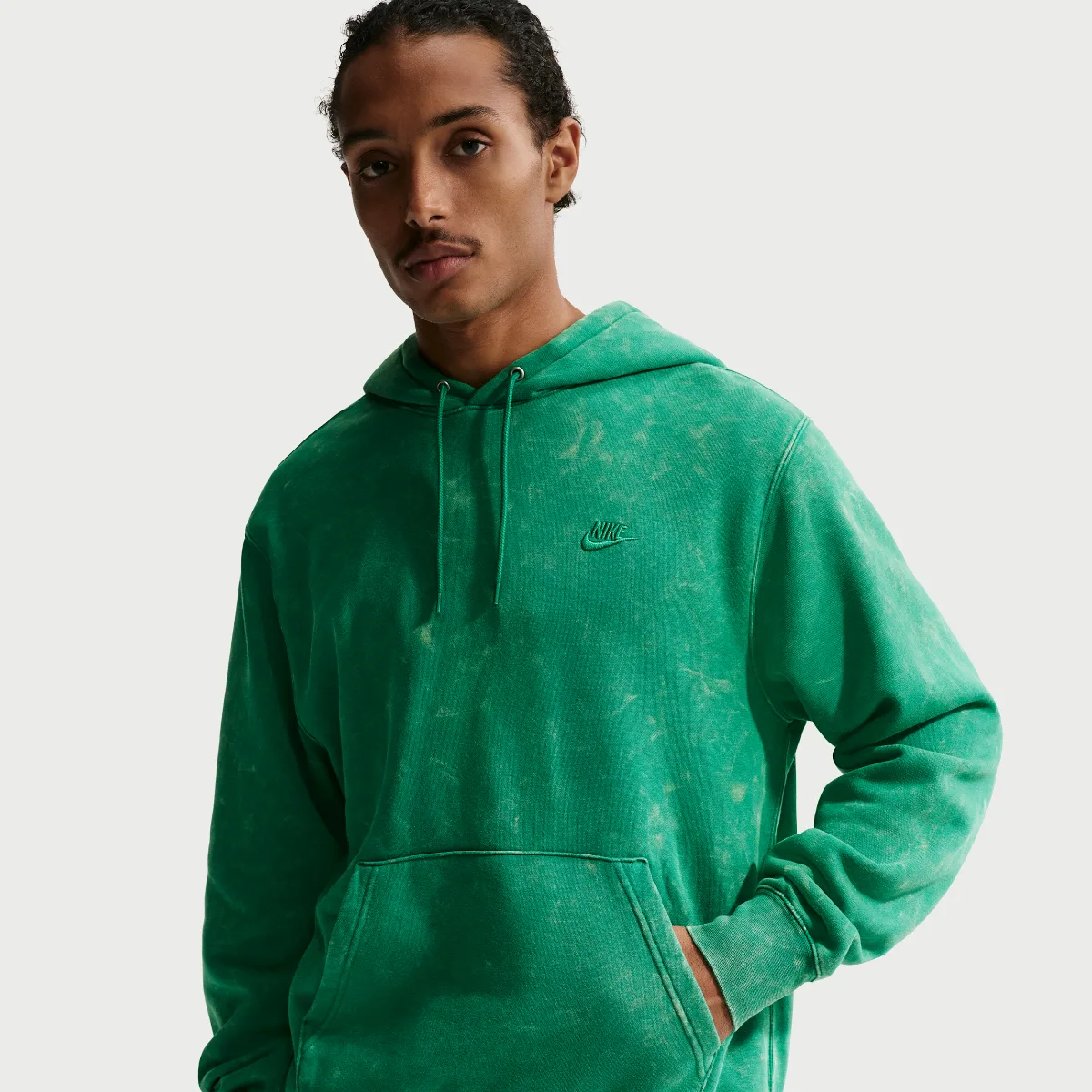 Sportswear Club Washed Fleece Hoodie