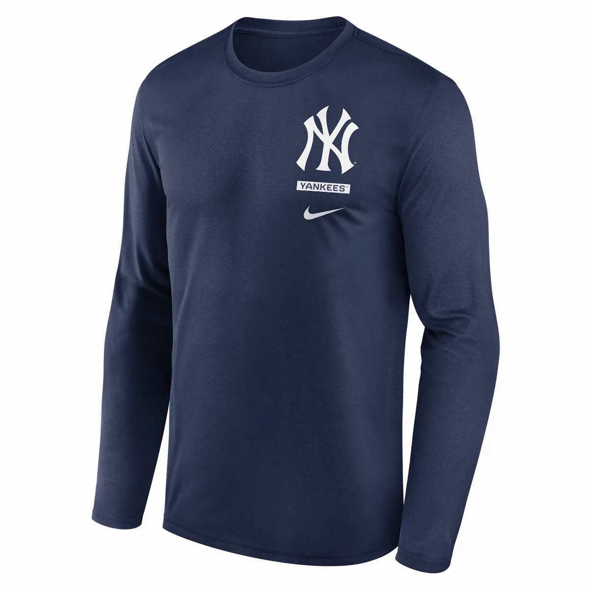 New York Yankees 2-Hit Legend Dri-FIT MLB Long-Sleeve T-Shirt by Nike