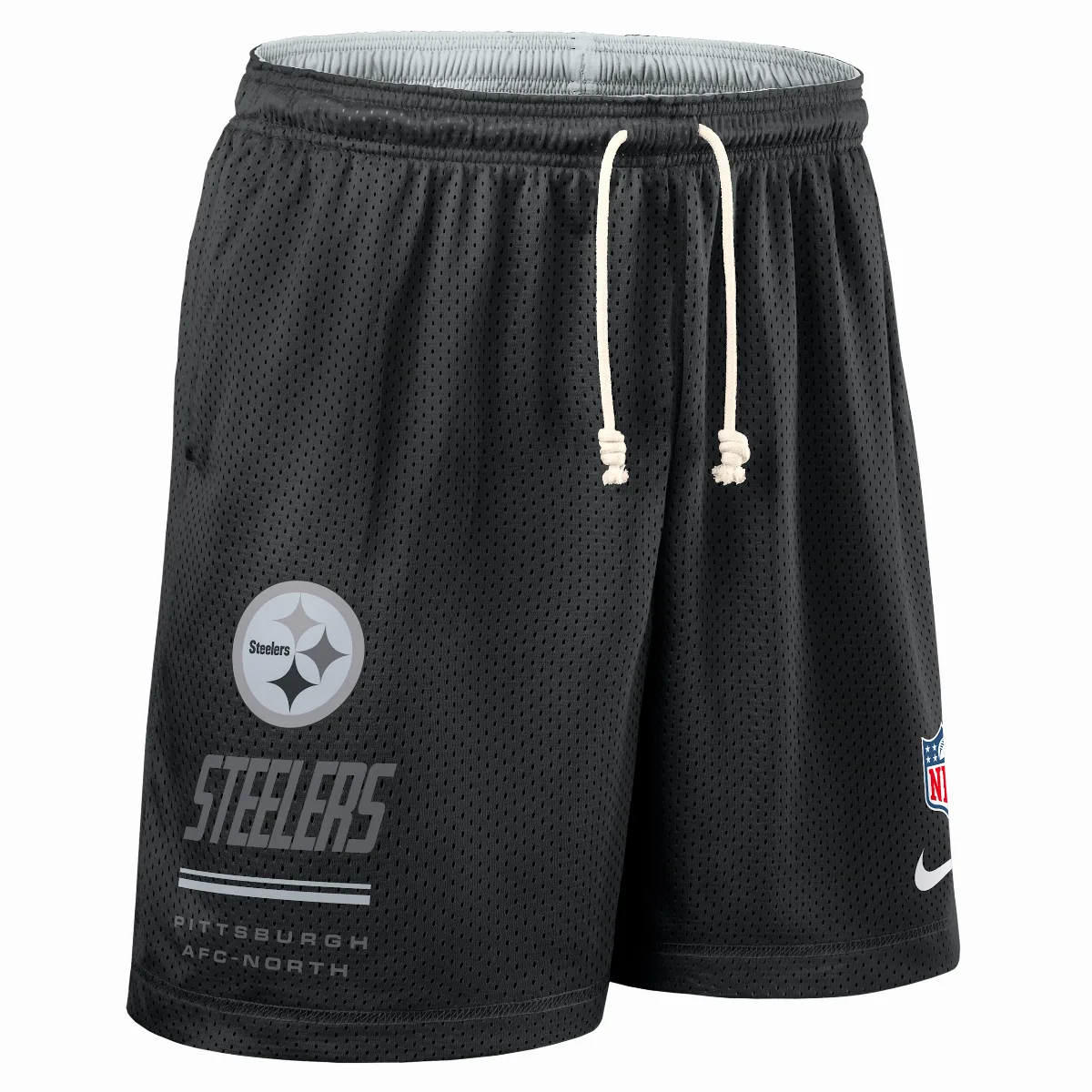 Pittsburgh Steelers Sideline Reversible Dri-FIT NFL Shorts by Nike