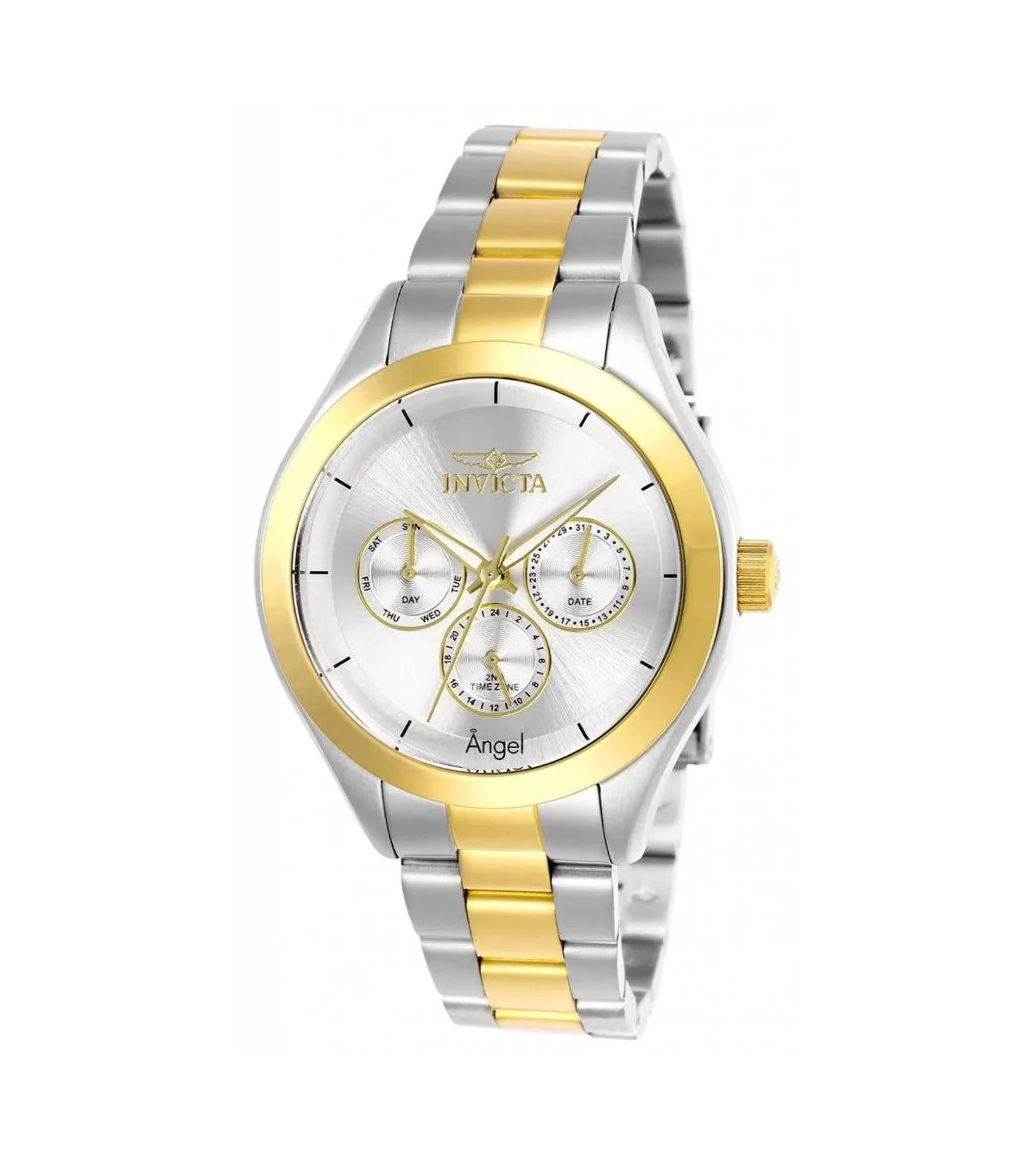 Quartz 3-Hand Angel Two-Tone Stainless Steel Watch, 40mm by Invicta