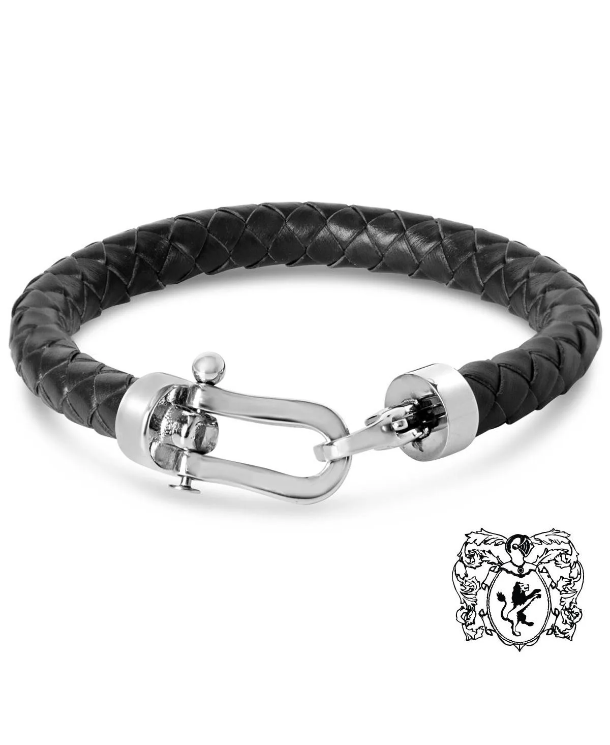 Chorded Leather Bracelet by Bruno Magli
