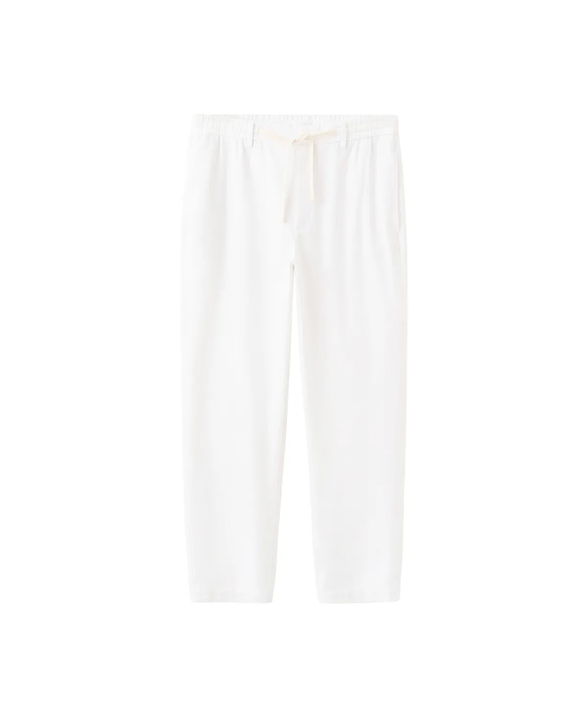New Now Relaxed-Fit Cotton-Linen Blend Trousers