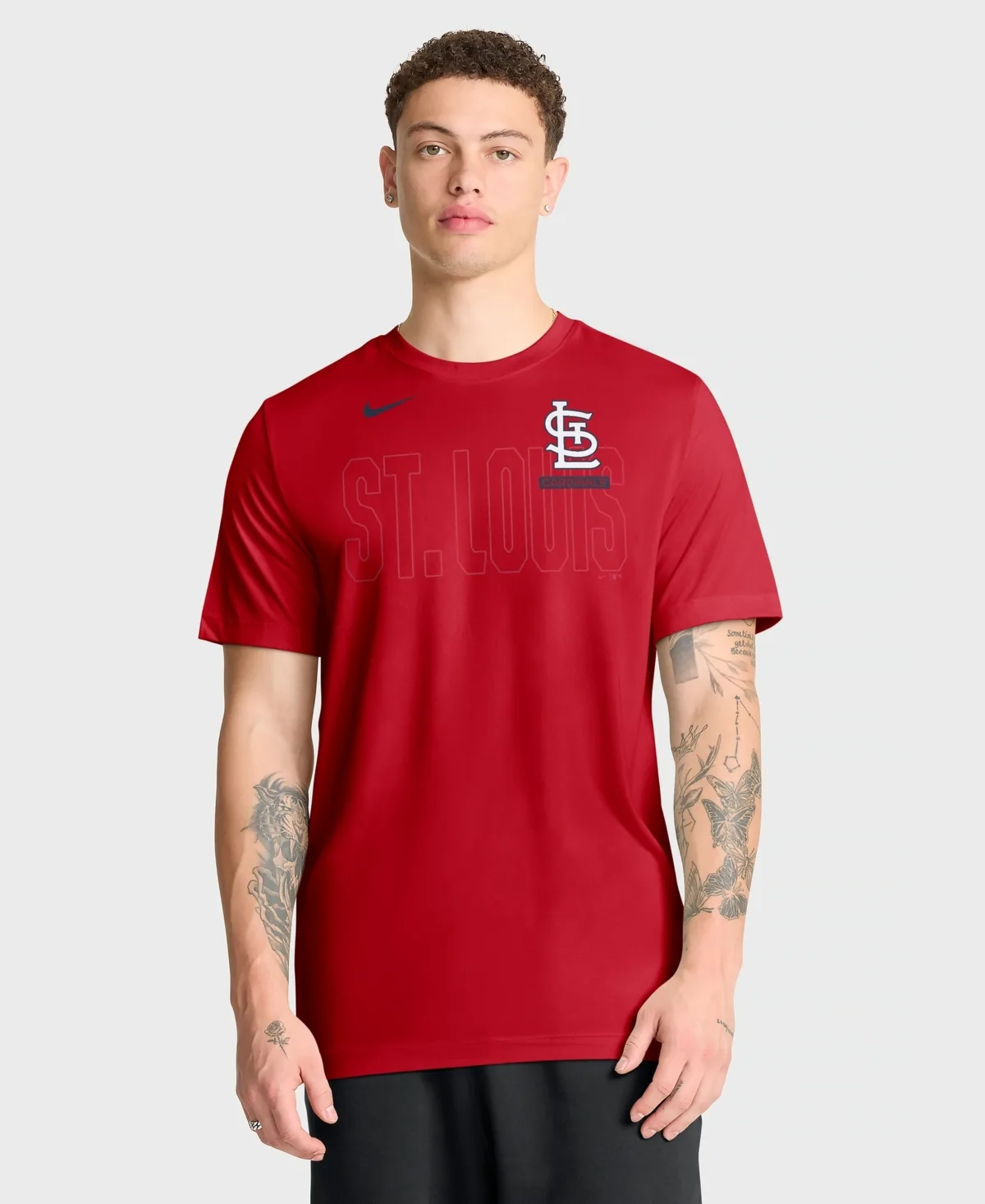 St. Louis Cardinals Knockout Team Legend Dri-Fit T-Shirt by Nike