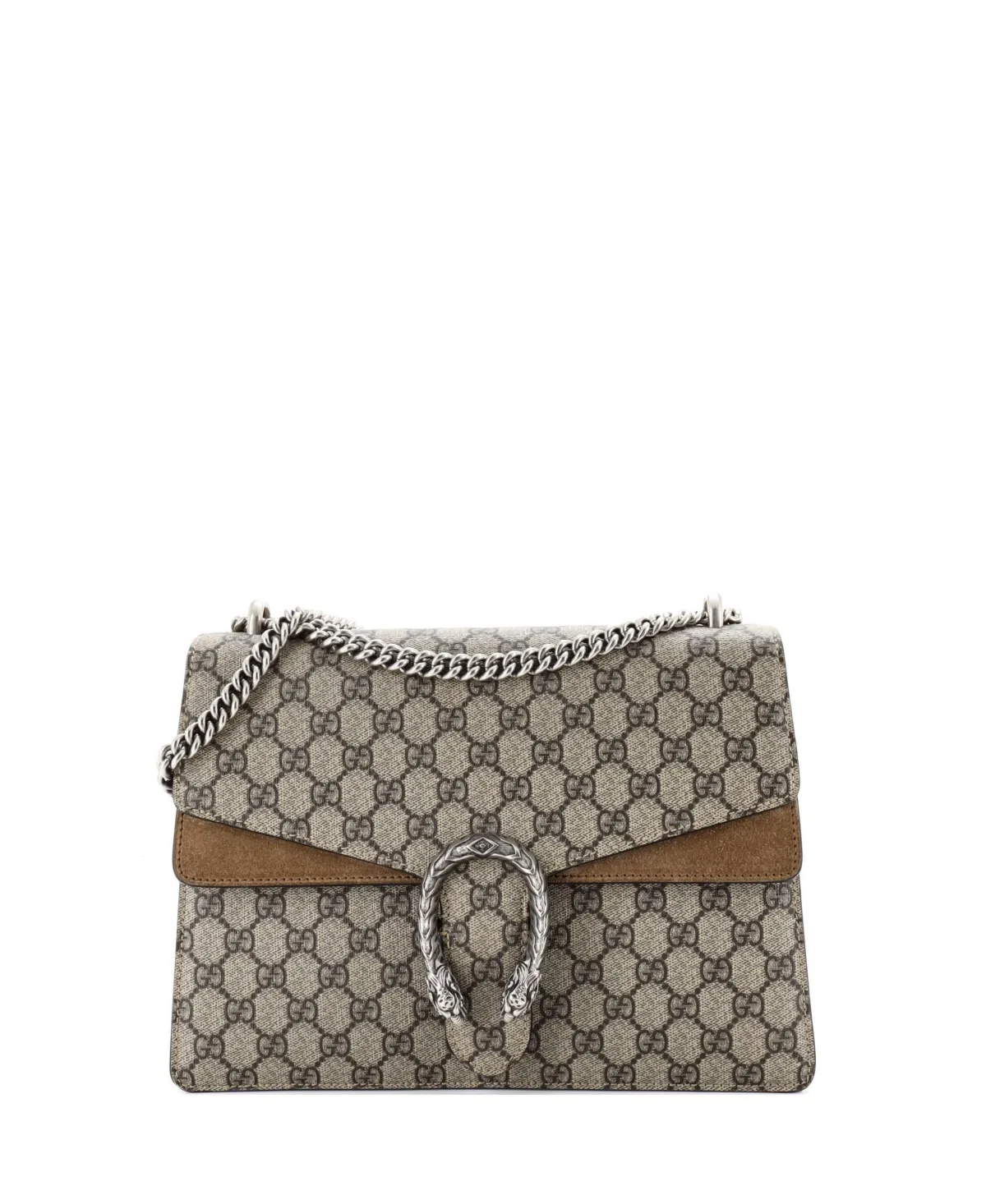 Pre-Owned Gucci Medium Dionysus Bag Gg Coated Canvas by Gucci