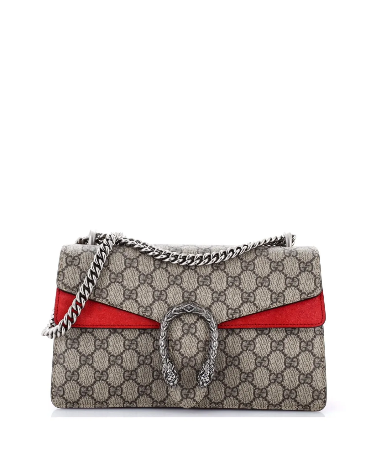 Pre-Owned Gucci Small Dionysus Bag Gg Coated Canvas by Gucci